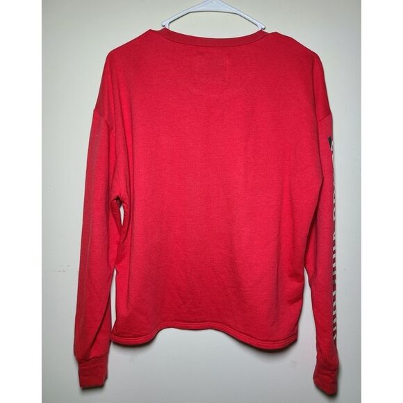 Victoria's Secret Sport|Red Logo Crewneck Long Sleeve Sweatshirt, SMALL - Picture 5 of 9